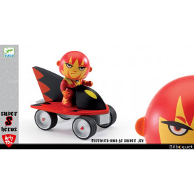 Firebird and Ze super jet - Arty Toys Super héros