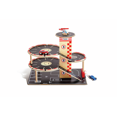 Garage & Service Station – Wooden Toy Hape