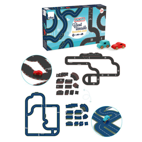 Reversible Cardboard Track – Vilacity – Vilac