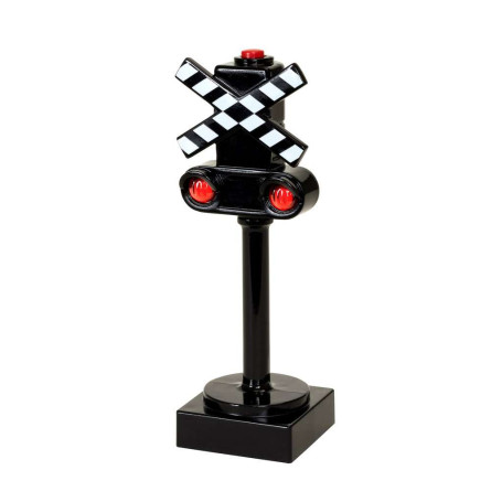 Railway Crossing Signal with Light