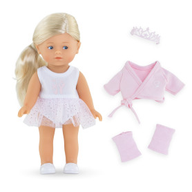 Mini Corolline Doll Rosy Ballerina – 20 cm Gift Set with Accessories