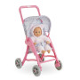 Corolle Floral Stroller – For 30 cm Dolls – Lightweight – Ages 18m+