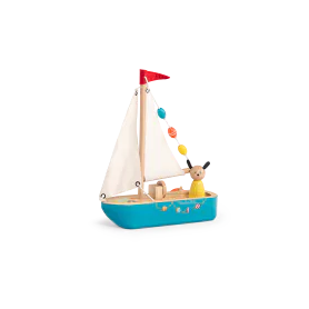 Voilier en Bois Moulin Roty – La Grande Famille – Bateau Jouet