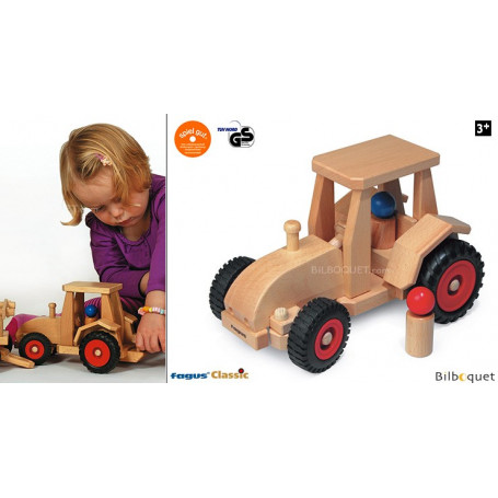 Tracteur moderne Véhicule-jouet en bois