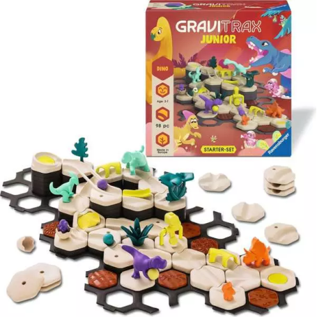 GraviTrax Junior Starter Set Dino – Circuit Billes 3-7 ans