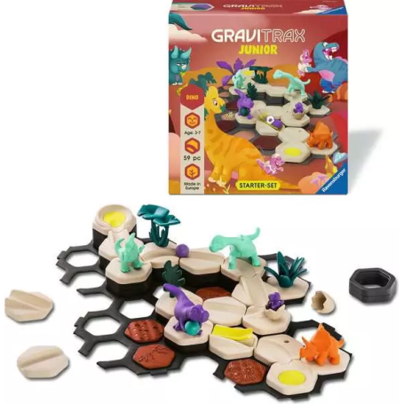 Ravensburger GraviTrax Junior Little Dino – Ages 3-7 (59 pcs)
