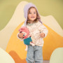 Lilliputiens Jeanne Fabric Doll & Baby Carrier – Roleplay Toy