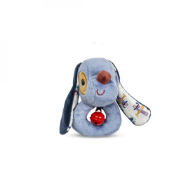 Mini-Hochet Jules le Chien Lilliputiens – Jouet Éveil Sonore