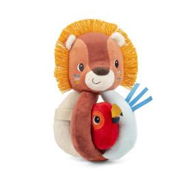 Hochet à Poignées Jack Lion Lilliputiens – Éveil Sensorielle