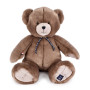 Ours en Peluche Maïlou Taupe – 65 cm – Made in France