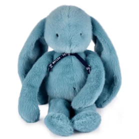 Lapin Méloé Bleu Lagon 56cm – Peluche Made in France Maïlou