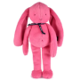 Lapin Méloé Rose Bubble Gum 37cm – Peluche Made in France Maïlou