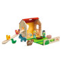 Djeco Softi-Farm – Portable Felt & Wood Farm Playset –18m+