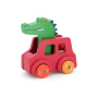 Vilac Wooden Crocodile Horn Car – Andy Westface Design – Toy 18m+