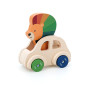 Vilac Wooden Lion Horn Car – Andy Westface Design – Toy 18m+