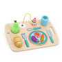 Vilac Wooden Multi-Activity Meal Tray – Sensory Toy