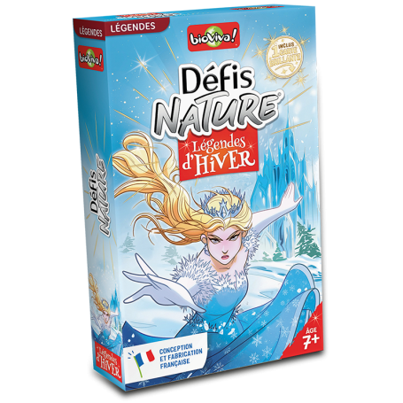 Défis Nature Légendes d'Hiver Bioviva – Jeu de Cartes -7 ans+
