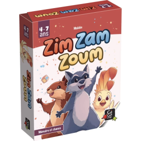 Zim Zam Zoum Card Game – Memory & Push Your Luck – Ages 4+