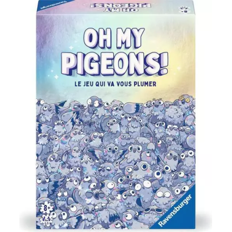 Oh My Pigeons! Ravensburger – Funny Party Card Game – Ages 8+