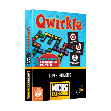 Extension Qwirkle Super Pouvoirs IELLO – Dès 6 ans