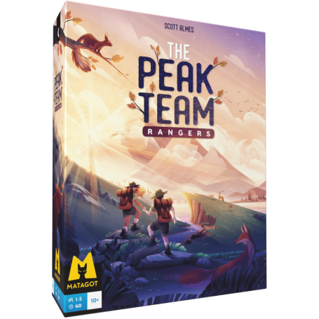 The Peak Team Board Game – Cooperative Ranger Strategy – Matagot 10+