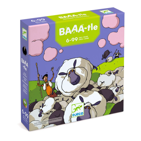 Baaa-tle – Sheep Strategy & Blocking Game – Djeco 6+