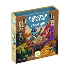 Pirates 'N' Dice – Dice Rolling & Betting Strategy – Djeco 7+