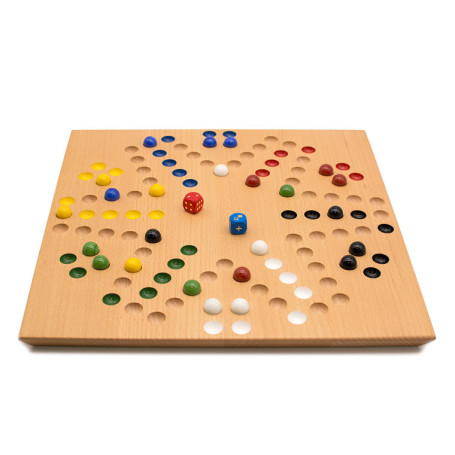 Switch – Premium Wooden Ludo Board Game (6 Players) – Gerhards