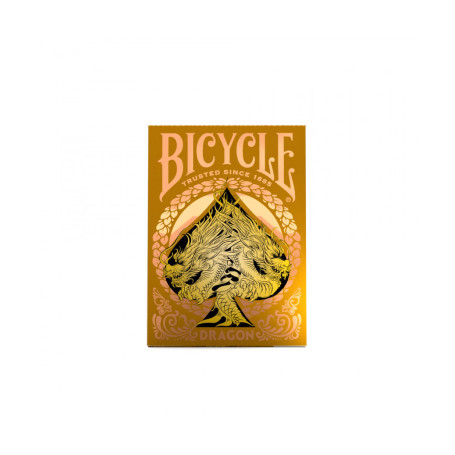 Bicycle Gold Dragon – Jeu de Cartes Premium & Design Or