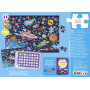 Space Search & Find Puzzle (100 Pieces) – Made in France – Auzou 6+