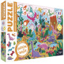 Puzzle cherche et trouve – Dinosaures (54 pièces) – Auzou 4+