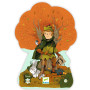 Puzzle silhouette robin des bois – 36 Pièces – Djeco 4+