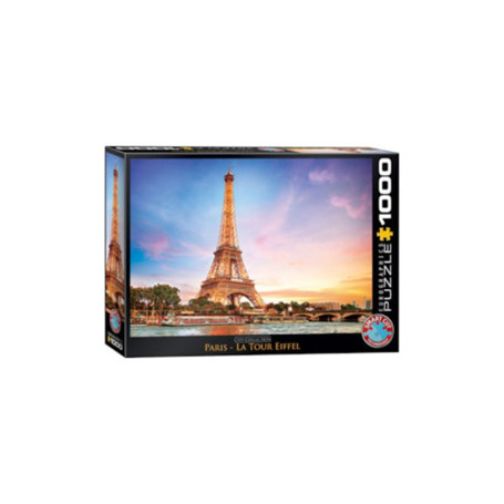 Puzzle 1000 Pièces – Paris, La Tour Eiffel – Monument Historique – Eurographics