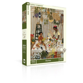 Florist Puzzle – 1000 Pieces – Loré Pemberton – New Yorker
