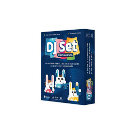 DJ Set Quiz Musical – Party Board Game – Olémains Games 12+