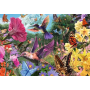 Nathan Adult Puzzle 200 pcs – Hummingbirds & Butterflies – Relaxing