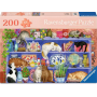 Puzzle adulte 200 p XL – Chats sur l'étagère