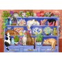 Adult Puzzle 200 XL pcs – Cats on the Shelf