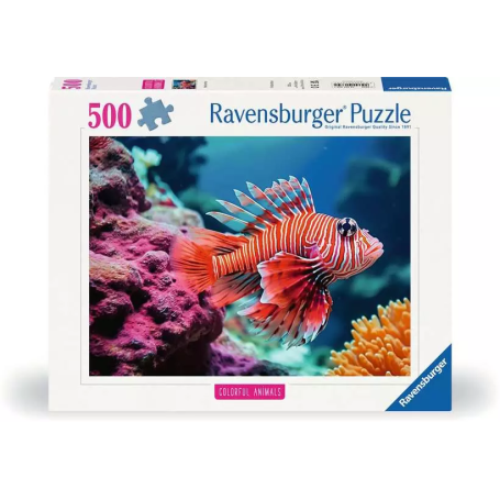 Puzzle Adulte 500 pièces – Poisson lion