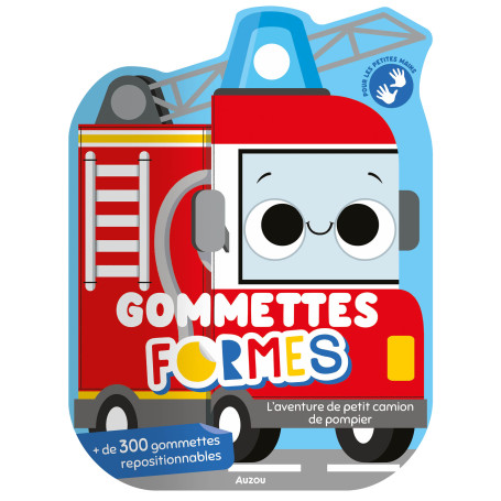 Gommettes formes – Petit camion de pompier - Auzou