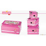 Set de 3 boîtes de rangement - Sigikid Pinky Queeny