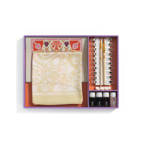 Coffret peinture sur soie – Atelier 11 Djeco – Foulard à peindre