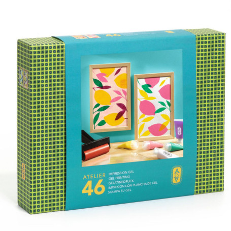 Coffret impression gel – Atelier 46 citrons – Djeco grands augustins
