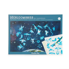 Kit Créatif carte du ciel & décalcomanies – Moulin Roty – Dès 6 ans
