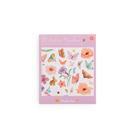Moulin Roty Sticker Pack – Les Rosalies – 108  Stickers 3+