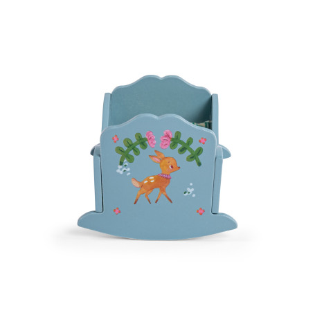 Wooden Doll Cradle – Les Minouchkas – Moulin Roty – Ages 3+