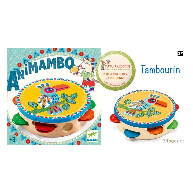 djeco tambourine