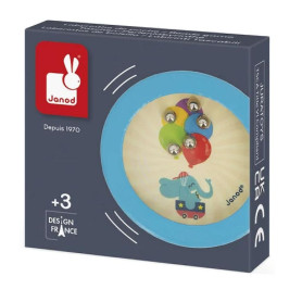 Wooden Pocket Maze – Janod patience game 3+