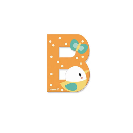 Wooden Name Letter – Pure Collection – Janod – Nursery Decoration