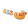 Educational bath toy – Mommy duck & ducklings – Lilliputiens 9m+